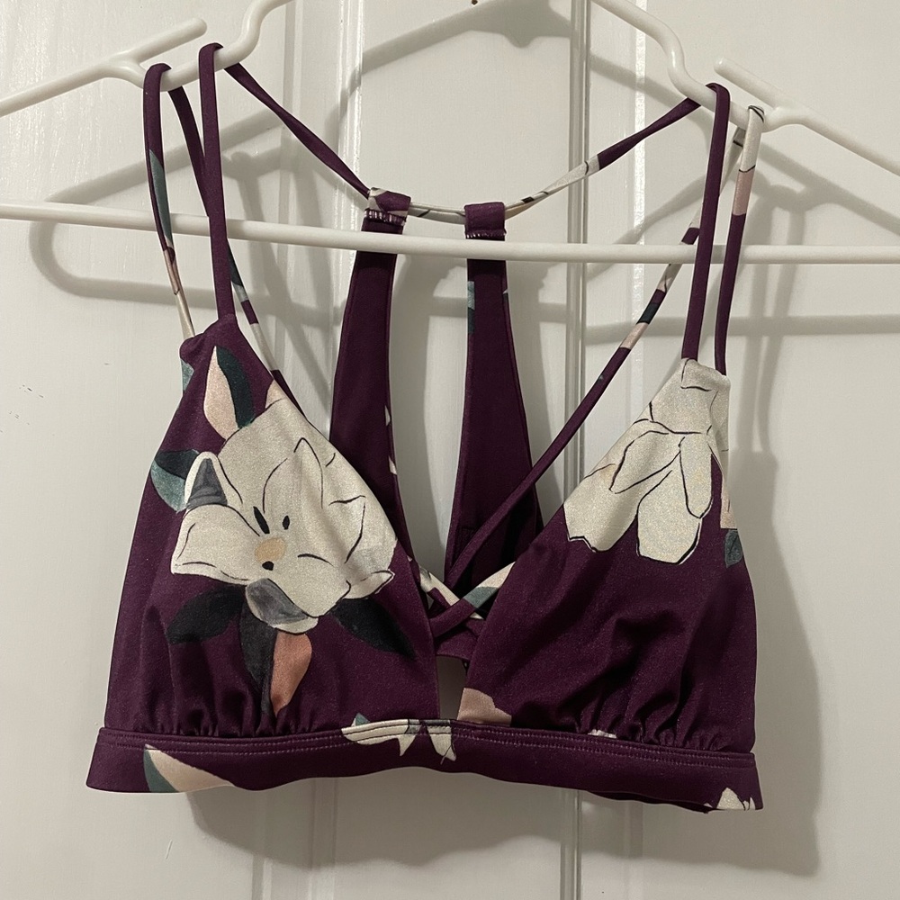 Athleta size small Floral Purple bra - Picture 3 of 12